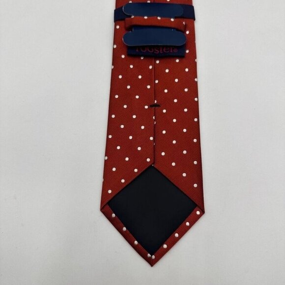 Lot 3 Mens Silk Classic Ties Izod Daniel De Fasson Rooster Blue Red New - Picture 10 of 16